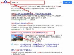 甘肅鑫鑫鋼結(jié)構(gòu)有限公司和我公司簽訂百度快照排名項目