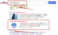 北京*兒得樂母嬰用品有限公司關鍵詞排名排名案例欣賞